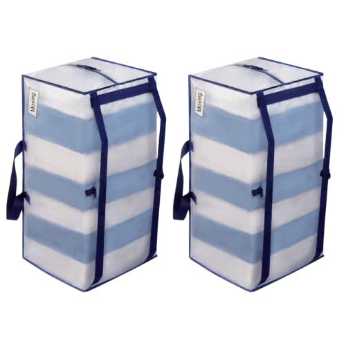 VENO 2 Pack Heavy Duty Moving Bags with Backpack Straps, Zippers & Handles, Extra Large Packing Bags for College Dorm Essentials, Moving Supplies Alternative to Cardboard Moving Boxes - color: Clear, size: 2 Pack