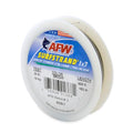 American Fishing Wire Surfstrand Bare 1x7 Stainless Steel Leader Wire - Fishing Leader Line for Saltwater, 20lb Test - 325lb Test in Bright, Camo in 30ft, 300ft, 600ft and 1,000ft Lengths - color: Bright, size: 30 lb / 600 ft