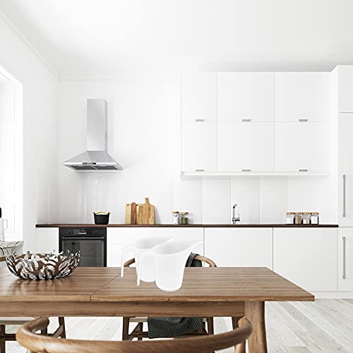 4 Pack Plastic Funnel Pitcher,Measuring Cup with Long Spout,Large Capacity Easy Pour Cup,Perfect for Bakeware Mold,Oils,Watering Plants(1000ml) - color: 4 Pack Plastic Funnel Pitcher