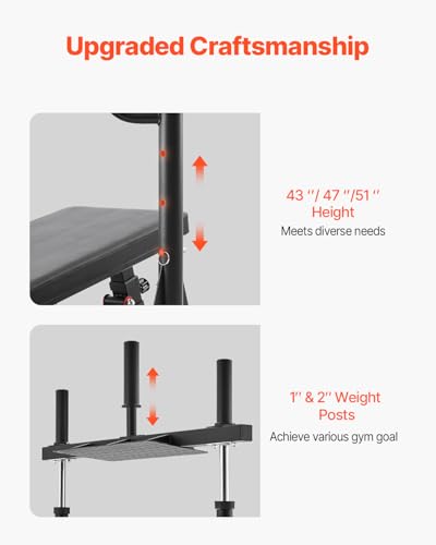 VEVOR Leg Press Machine, 700/550/440 LBS Capacity Lower Body Special Leg Machines, Adjustable Leg Strength Workout for High-Intensity Presses, Home Gym Workout Training Weight Equipment - style: Vertical Leg Press Machine 550lbs