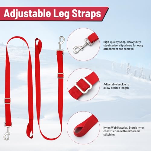 Horse Care Blanket Foal Mini Horse Size 47"-55" Winter 1200D Premium Turnout Horse Blanket with 220g Polyfill,Medium Weight Waterproof Sheets (Red, US 47 inch (EU 90 cm)) - color: Red, size: US 47 inch (EU 90 cm)