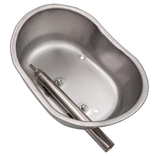 Automatic Pig Waterer Stainless Steel Pig Nipple Waterer | Durable and Rust-resistant, Wall Mounted Livestock Waterer 1/2" Thread, Suitable for Pigs, Hogs & Sows in Barns and Pens