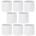 Self Adhesive Bandage Wrap,White First Aid Tape Cohesive Bandage 8 Pack | CIYAGPOOU 2" Elastic Breathable Athletic Tape Vet Wrap Bulk for Sports , Wrist Sprains Protection, Tattoo Grip, Animal - color: White Self Adhesive Bandage Wrap