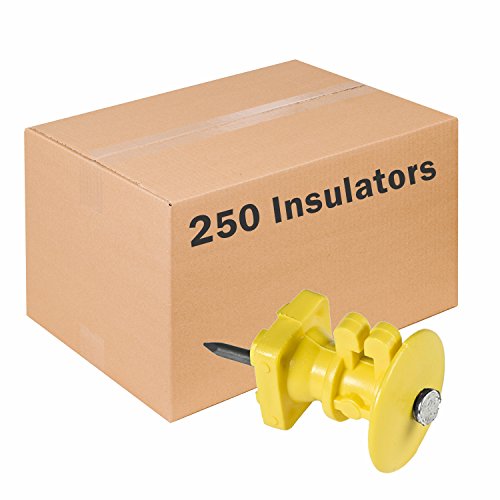 Zareba Systems IWKNY-Z Z Insulator with Double-Headed Nails, 250 Pack - size: 250 Pack