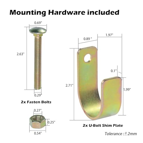 Two Way Lockable Gate Latch, Blue. Perfect for Farms, Pastures, and Ranches. Part Number S16100100 (1PK)