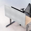 Universal Desk Privacy Panel – Heavy-Duty Desk Divider & Office Partition - Privacy Screen for Workspaces & Cubicles (1-Pack, 48" x 24") - size: 48" x 24"