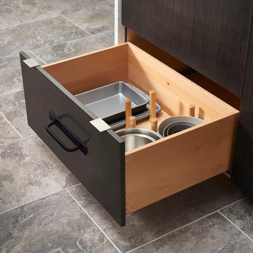 12 Pack 5 Inch 128 mm Matte Black Cabinet Handles Aluminum Drawer Pulls Sliding Door Pulls - color: RoundBlack, size: 5 Inch