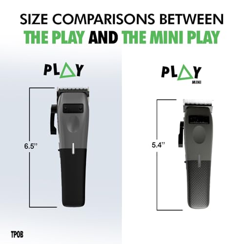 TPOB Mini Play Professional Hair Clippers (Grey) - color: Grey