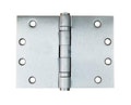 Wide Throw Hinge 180 Degree Satin Chrome 4.5 Inch x 6 Inch 2-Pack - color: Satin Chrome Finish