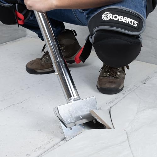 Roberts Floor Scraper,Stiff,6",Carbon Steel 10-195 - 1 Each