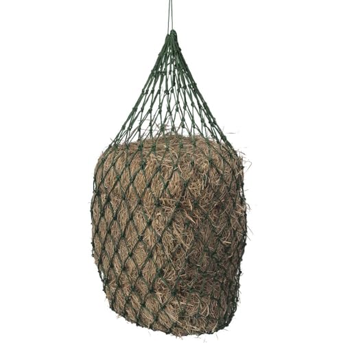Tough-1 Slow Feed Hay Bag Hunter Green - color: Hunter Green