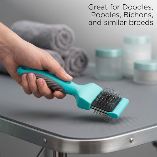 Groomer Essentials Flexible Slicker Brush - Single/Soft