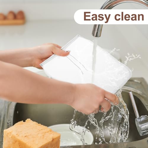 3 Pcs Nut Milk Bag Food Strainer Nut Bags Reusable Multiple Usage Food Strainer Bag for Straining Almond Soy Milk Greek Yogurt Professional Cold Brew Coffee Tea Beer Celery Juice Fine Nylon Mesh