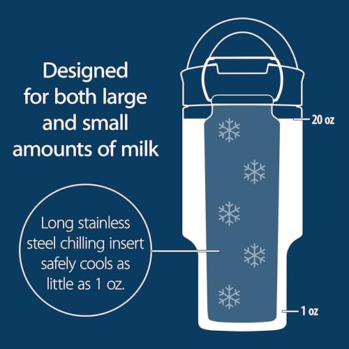 Dr. Brown's Breast Milk and Formula Chiller, Arctic White - color: Arctic White