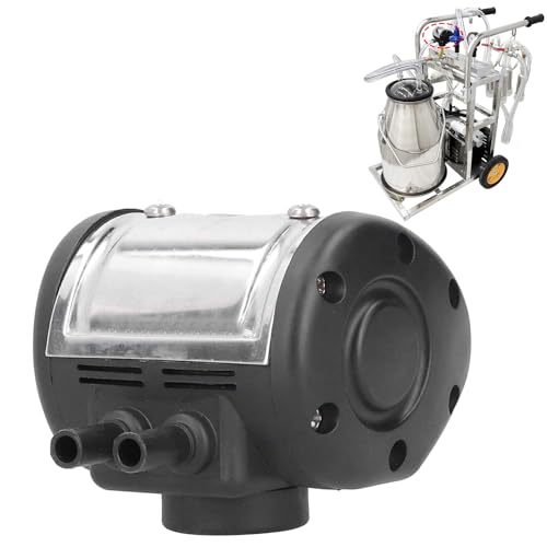 Milking Machine Pulsator,2 Exits Milking Pneumatic Pulsator,Adjustable Milker Accessories for Dairy Farms and in Milk Product Plants（L80 PA-2 Plastic Outlet)
