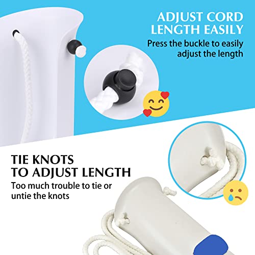 CAidRE Sock Aid - Wide 3.93" Sock Aid with Foam Handles, Sock Aide Device for Seniors, Sock Helper Easy On Easy Off for Regular Socks, White - color: White