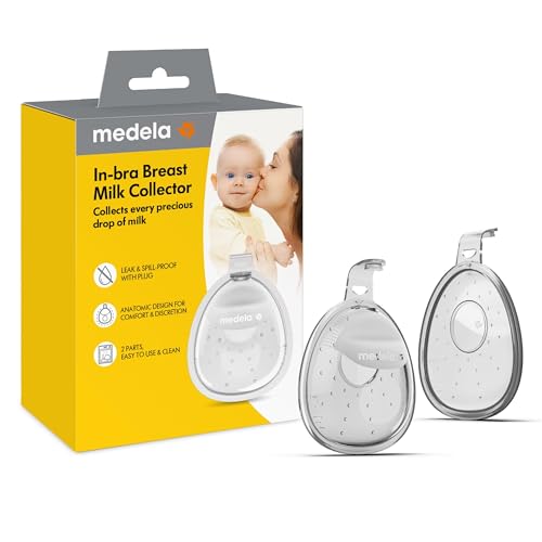 Medela in-Bra Breast Milk Collector | Made Without BPA | 30ml | 1 Ct - style: In-bra Breast Milk Collector