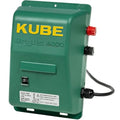 Premier 1 Kube 4000 Fence Energizer – 2.3J, Wide-Impedance, 110V | 2.3J output. Plug-in, 110V. Wide-impedance for netting, polywire & dry soils. Powers 15 rolls of sheep/goat net.