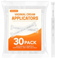TENKAIWICK Vaginal Suppository Applicator 30Pk, Individually Wrapped, Soft Tip - style: 30 count (pack of 1)