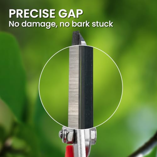 AGRICUT 7" Pruning Shears Heavy Duty Professional, Made of Japanese SK5 Steel Blades, 4/5 Cut Capacity, Bypass Hand Pruners Garden Clippers for Tree Flower Branch Trimming, S20E - style: PP Handle, High Carbon Steel