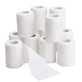 TOBWOLF 12PCS Self Adhering Bandage, 3" x5yd Cohesive Elastic Bandage Wrap | Breathable & Non-Woven Fabric, Elastic Bandage Tape, Protective Vet Wrap for Outdoor Hunting Rifle Knife Handles - size: 3" x 5yd