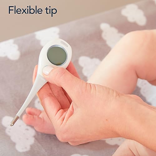 Vicks RapidRead Digital Thermometer | Temperature Readings in 2 Seconds, Use as Oral Thermometer for Adults and Baby, Rectal Thermometer or Under Arm - style: Thermometer
