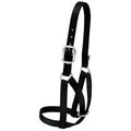 Weaver Livestock Barn Cow Buckle Cattle Halter, Adjustable, Modern Style Cow Calf Halter, Livestock Handling Equipment for Showing, Black - color: Black