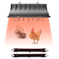 Chicken Coop Heater for Chicks,Brooder Heater with 2pcs Heat Lamp(250W and 175W),Adjustable Temp & Height Chicken Brooder Box Supplies for Chicken Livestock Dogs Sheep Pets