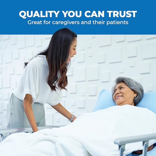 Patient Aid Solid Fabric Full Body Sling for Hoyer Patient Lift Sling | Holds up to 450 lb | Soft Padded Polyester Weave | Full Body Support | Hoyer Safe Lifting for Elderly & Bariatric - size: Large (Pack of 1)