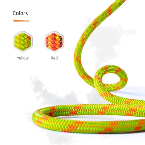 Pelican Rope 24-Strand 11.8 mm Arborist-Pro™ Rope – High Tensile Strength – Lightweight – Made in USA - color: Viper, size: 200 ft