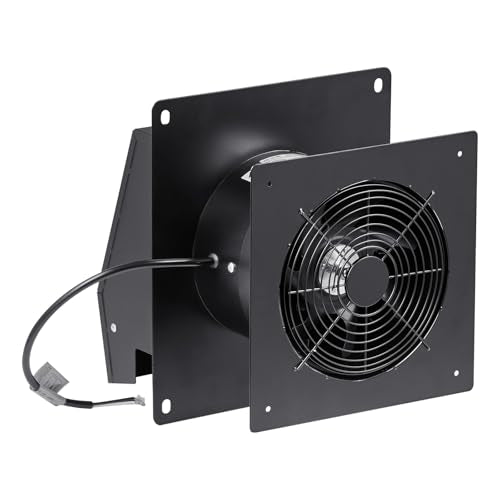VEVOR Through-The-Wall Ventilation Fan with Cover, 205 CFM, 7-inch Diameter Exhaust Fan Hose, Adjustable Duct for Kitchen, Living & Laundry Room Workshop - size: 7 Inch Diameter