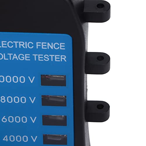 Electric Fence Voltage Meter, Digital Tester for Livestock | Farm Equipment Testing, Range 1000V-10000V, Husbandry Checker, Pasture Charger Monitor