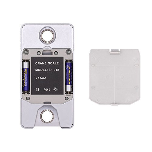 Klau Digital Hanging Scale, Silver, 300 Kilogram / 600 lb | High Precision Sensor, Industrial Crane Scale, For Farm Factory Hunting Outdoor - color: Silver