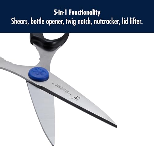 Henckels Kitchen Scissors, Micro Serrated Blade Edge, Stainless Steel - style: Take Apart