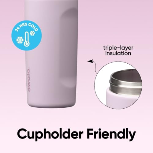Owala FreeSip Kids Stainless Steel Water Bottle 16 oz Lilac You A lot - color: Lilac You A Lot, size: 16 Ounces