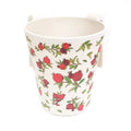EMANUEL Yair Bamboo Hand Washing Cup for Netilat Yadayim Traditional Jewish Judaica (Pomegranates White NYO-17) - style: Pomegranates White NYO-17