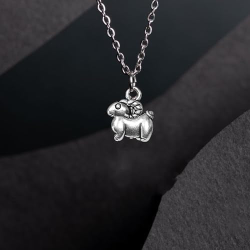 40 Pcs Goat Charm Jewelry Making Silver Bulk Charms Bracelet Small Pendant Bead – Antique Silver Tone Animal Pendant, 3D Cute Mountain Sheep Item, Earring Accessories DIY Jewelry Making Supply Kit