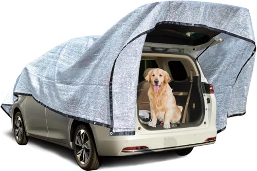 Shade Cloth-80% Aluminum Sunblock Neting,Durable Mesh Tarp with Grommets,Shade Cloth for Garden,Car, Outdoor Pergola,Greenhouse,Chicken Coop and Dog Kennel(Silver) - size: 6.5×16FT