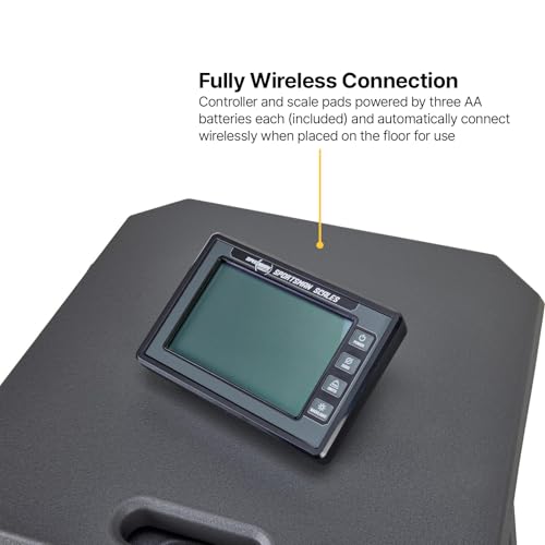 Sportsman Wireless Race Car Scales and Storage Case, 7000lb Aluminum Pads | 0.5% accuracy, chassis setup data, cross weight, bite balance, front to rear distribution, total vehicle weight readings