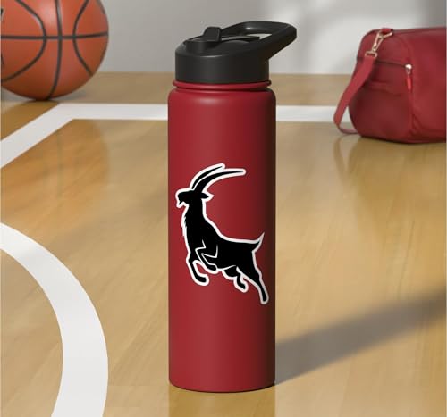 Sunset Wild Goat Capricorn Lover Gift Adult Men Women Kids Stainless Steel Insulated Water Bottle - color: Red