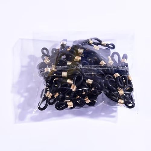 50 Pcs Black Baby Chick Splay Leg Hobble Chicken Leg Bands, Adjustable Chicken Hobble Braces for Spraddle Leg Repair Poultry Care Supplies,Bird Ducks Newly Hatched, Poultry Feeders