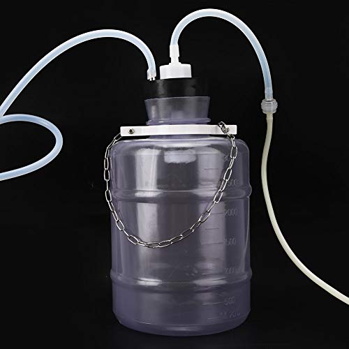 Estink Manual Goat Milking Machine Kit, 3L Portable Hand Pump Milker | BPA- plastic, farm essential livestock tool, compact for small herd use, gentle suction hand-pull device, 3-liter ca