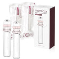 Momcozy Colostrum Collector with Cotton Cloth Wipe Storage Case 5ml-2pcs | Ready-to-use Portable Breast Milk Container Kit, Food-grade Silicone, BPA-Free, Alternative to Disposable Syringes ,Multi-Use - size: 2 Count (Pack of 1)