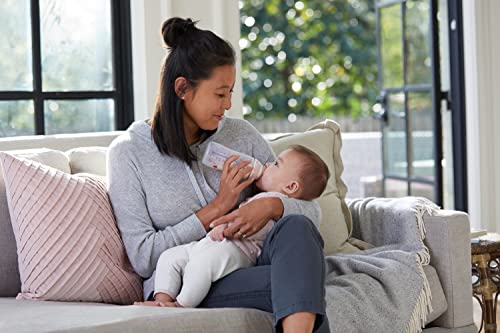 NUK Smooth Flow Anti Colic Baby Bottle, 5 oz, Elephant - color: Gray Elephant