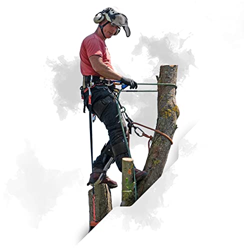 24-Strand 7/16 in (11 mm), USA Made Arborist Rope - 7,000 lb MBS - Static Climbing Rope - Lightweight - Arborist-24™ - 200 Ft - Plain End - Yellow Black - size: 200 ft, style: Plain End