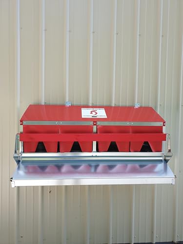 Duncan's Family Farm Store Extra Large 48" Community Style Reversible Chicken Nesting Box. Made in America (48") - size: 48"