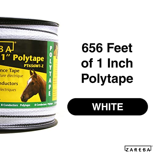 Zareba Systems PT656W1-Z 1" Polytape (2 Pack), 200m - size: 2 Pack