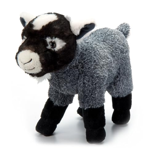 The Petting Zoo Pygmy Goat Stuffed Animal, Wild Onez, Kids Gifts, 12 in | Pygmy Goat Realistic by Zoologee. Great Toys for Girls and Boys. Plush Gifts for Kids
