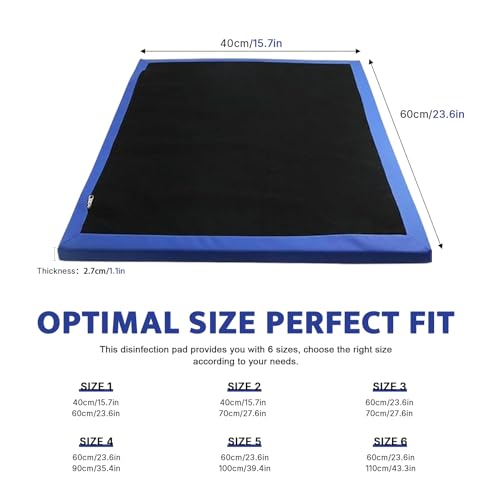 Shoe Solesdisinfecting Floor Mats, Sponge Entrance Mat | Non-slip, Wear-resistant, Shoe Cleaner Rug, Highly Absorbent Microfiber Floor Mat for Home Entrance Indoor Outdoor Entryway - size: 40x70cm