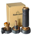 Brass Hose Nozzle, Adjustable Twist hose Sprayer, High Pressure Hose Nozzle with On-Off Valve, Leakproof Operation 3/4" Connector, Jet Sweeper Nozzle for Patio and Pet, Car Washing, 3 Pack - style: nozzle Jet valve -3P